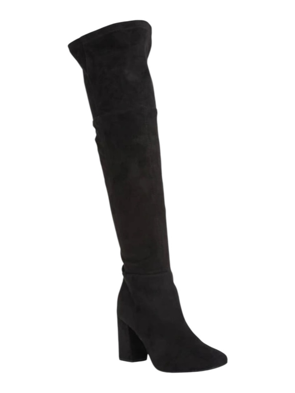 BP over-the-knee black suede boots size 9
